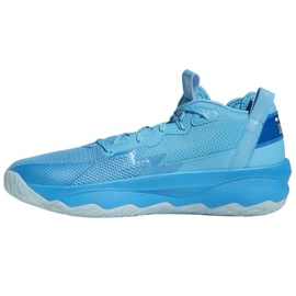 Chaussure de basketball Adidas Dame 8 M GY6465 bleu bleu 1