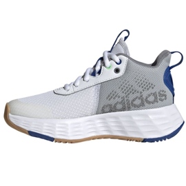 Chaussure de basket-ball Adidas OwnTheGame 2.0 Jr GW1553 blanc blanc 1