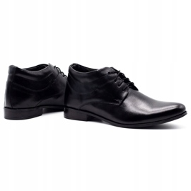 Lukas Chaussures homme noires augmentant 300LU 3