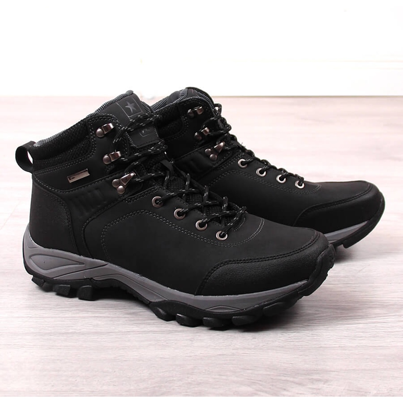 News Chaussures trekking haute isolation homme noir le noir 1