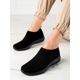 W. Potocki Chaussures de sport à enfiler Potocki noir 1