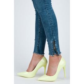 Vices Talons hauts aigue-marine fluo vert 4