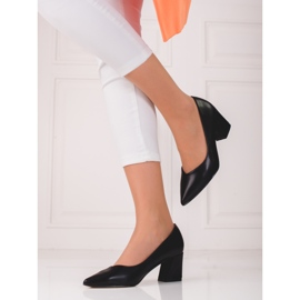 Escarpins noirs pour dames sur le poste Shelovet le noir 1 Escarpins noirs pour dames sur le poste Shelovet le noir 1