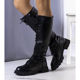 BM Bottes isolées noires de Noam le noir 1