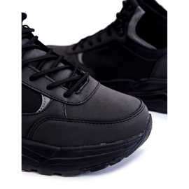 Chaussures de trekking chaudes pour hommes Cross Jeans KK1R4031C Noir le noir 1