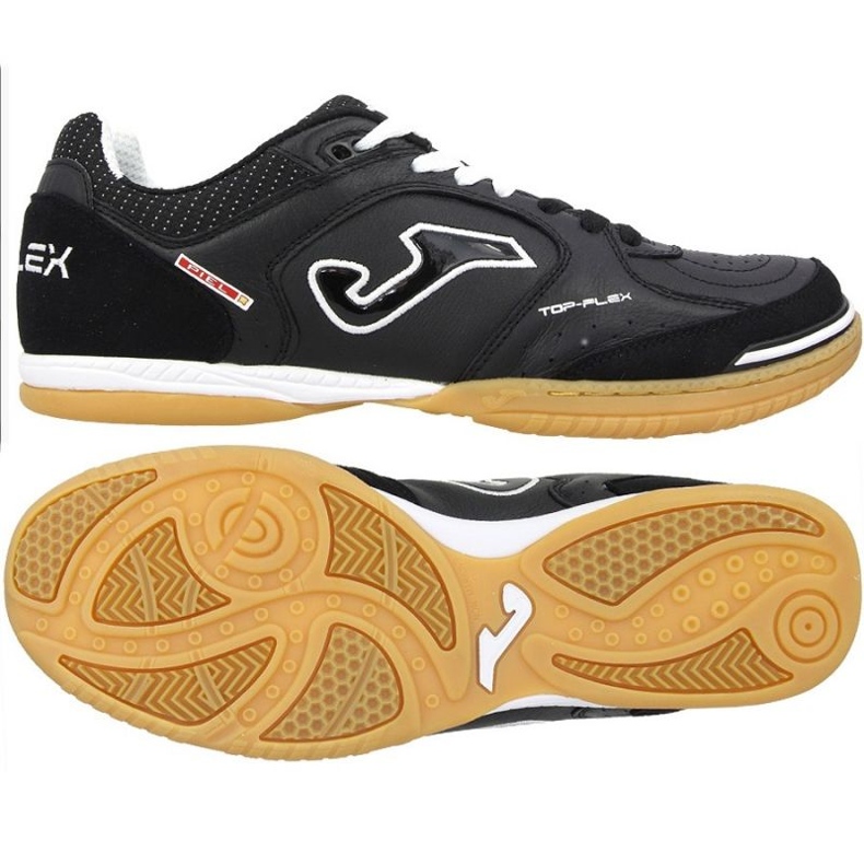 Chaussures d'intérieur Joma Top Flex TOPW.301.PS le noir le noir 1