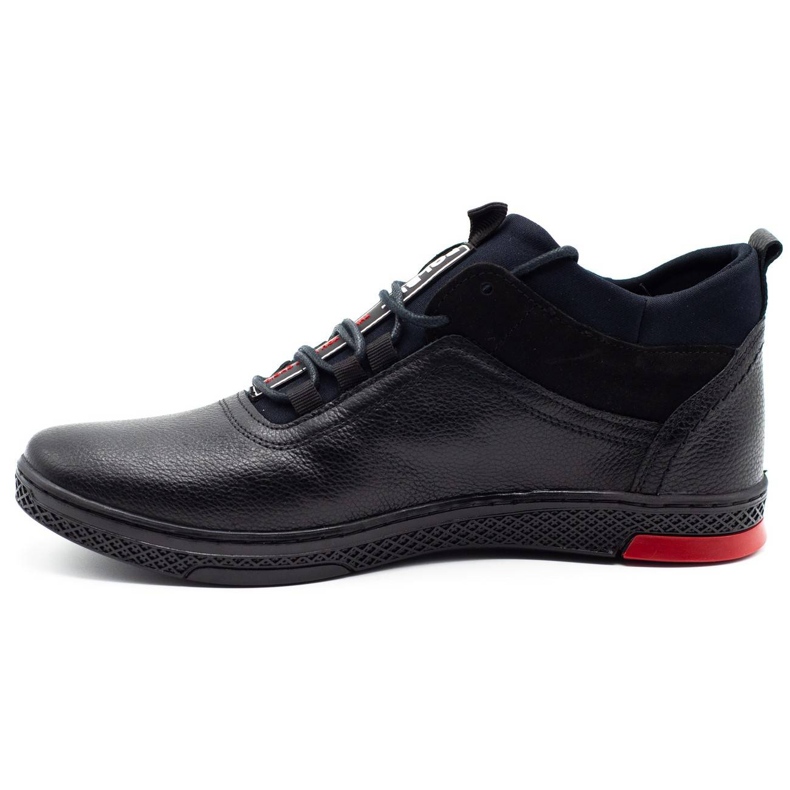 Polbut Chaussures hiver homme K27F polaire noir 1