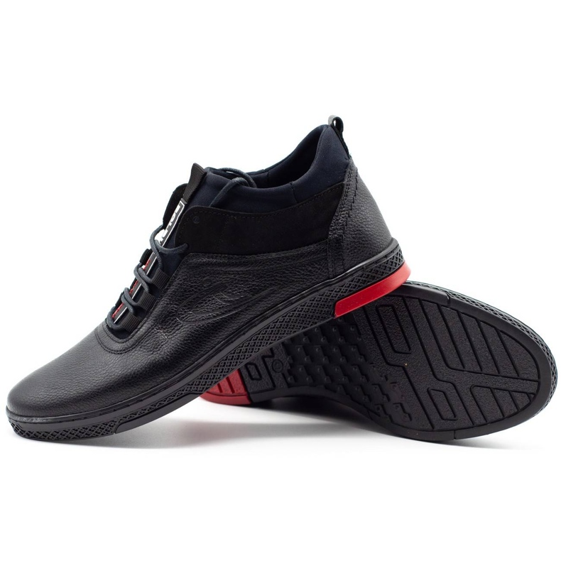 Polbut Chaussures hiver homme K27F polaire noir 3