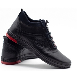 Polbut Chaussures hiver homme K27F polaire noir 4
