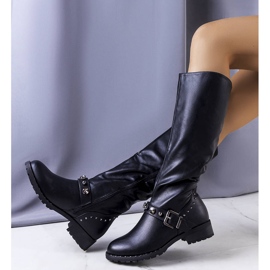BM Bottes isolées noires de Zigna le noir 1