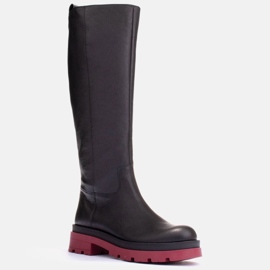 Marco Shoes Bottes de trappeur à tige régulière noir 1
