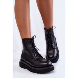 PS1 Bottines Leroy Warm noires zippées femme le noir 3