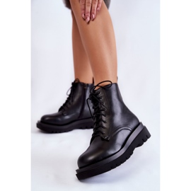 PS1 Bottines Leroy Warm noires zippées femme le noir 2