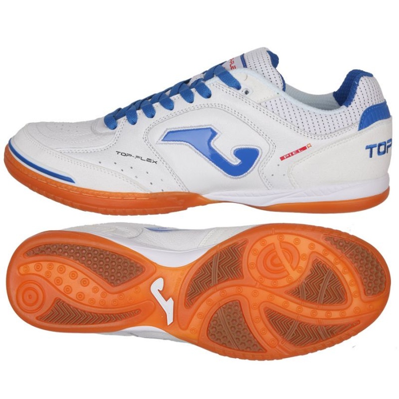 Joma Top Flex 2122 In M TOPS2122IN chaussures de football blanche blanche 1 Joma Top Flex 2122 In M TOPS2122IN chaussures de football blanche blanche 1