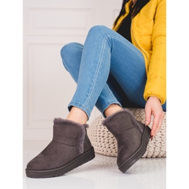 Bottes de neige femme Big Star KK274623 gris 1