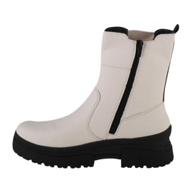 Bottines Rieker W W0380-80 blanche le noir 1