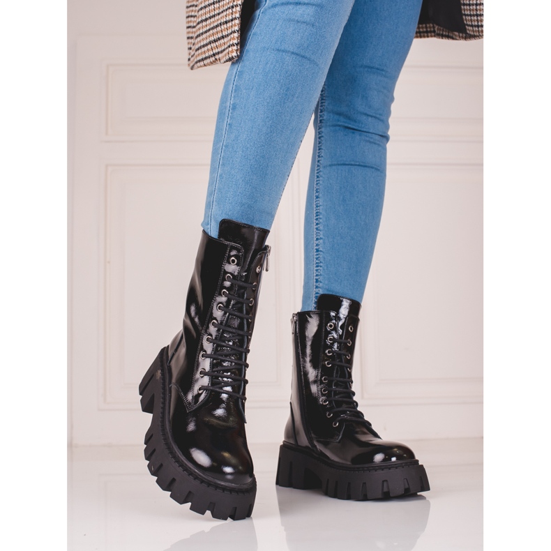 Sacs femme en cuir Shelovet noir le noir 1