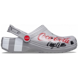 Crocs Classic Coca-Cola Light X Sabots 207220-030 gris 2