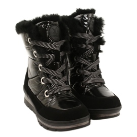 Bottes de neige noire pour femmes avec membrane Caprice 9-26226-29 019 3