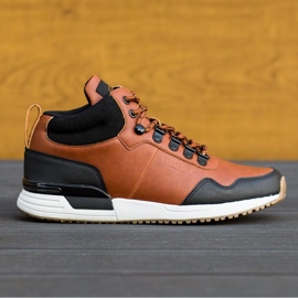 Bottes hautes en cuir Jogger Pro Bustagrip M MRM6B brun 1