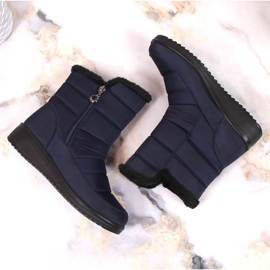 Bottes de neige isolées NEWS W EVE377B bleu marine 2