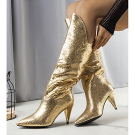 BM Bottes isolées dorées Kova 1