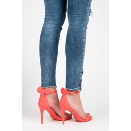 Vices Escarpins en daim avec oreilles rouge 5