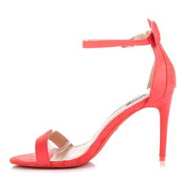 Vices Escarpins en daim avec oreilles rouge 2
