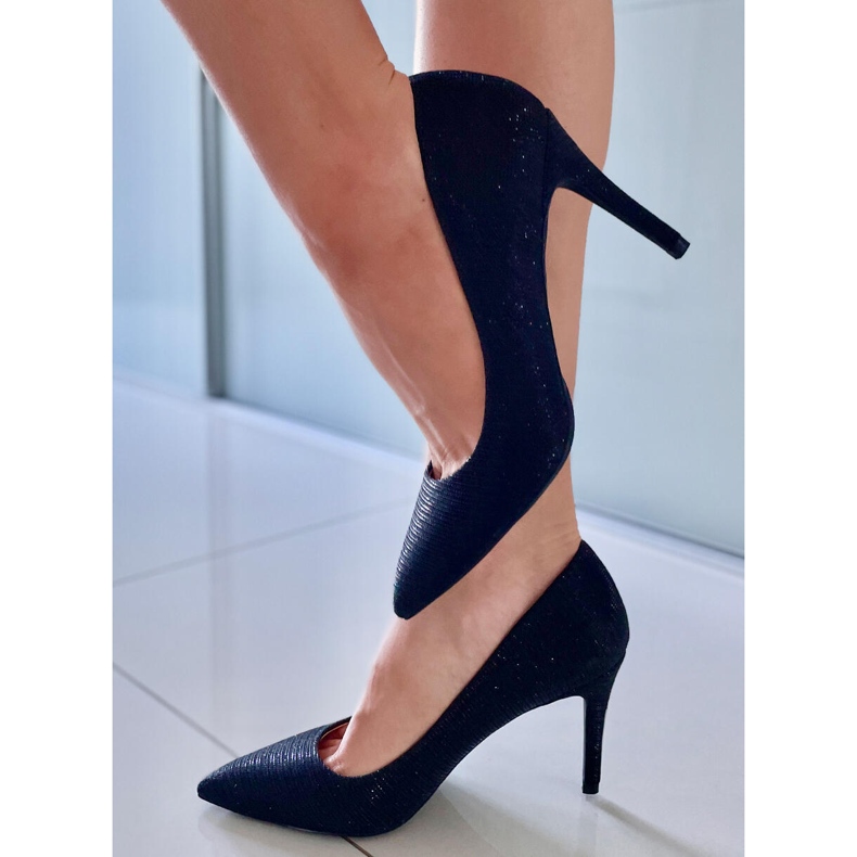 BM Escarpins de soirée Beverly Black noir 1