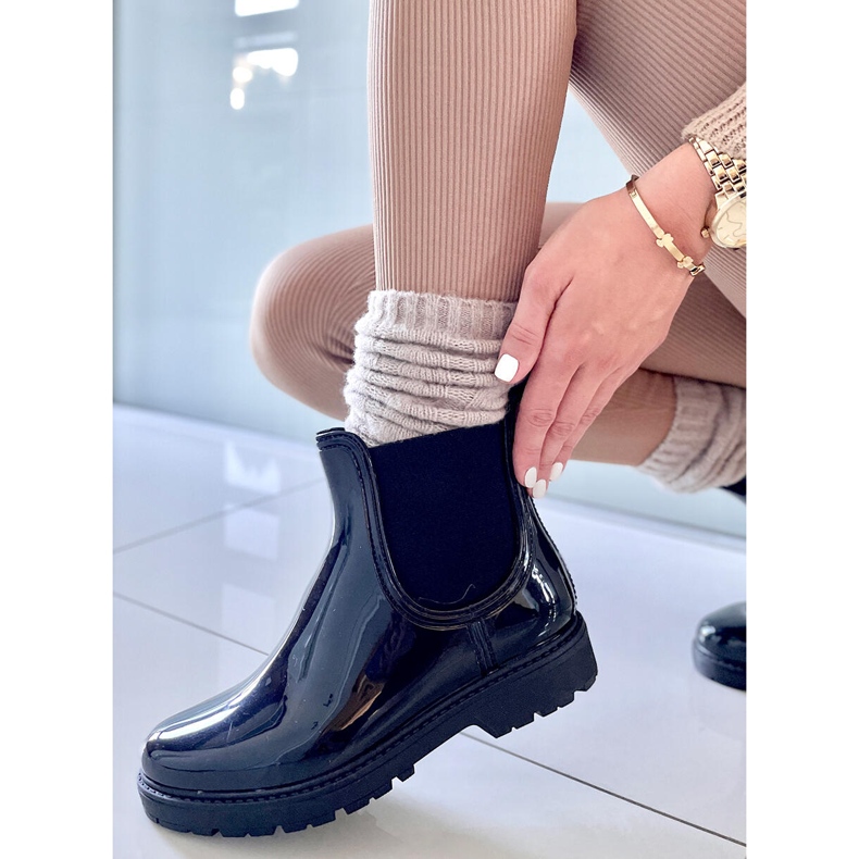 BM Bottines Jodhpur courtes galoches femme Essence Noir 2