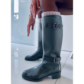 BM Bottes d'équitation vertes fendues 3