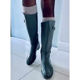 BM Bottes d'équitation vertes fendues 2