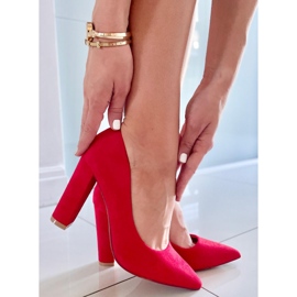 Escarpins sur le poste Scully Red rouge 2