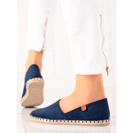 Vinceza Espadrilles Vincez bleu marine 1