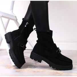 Bottes isolées en daim Laura La.Fi PMR26 le noir 4