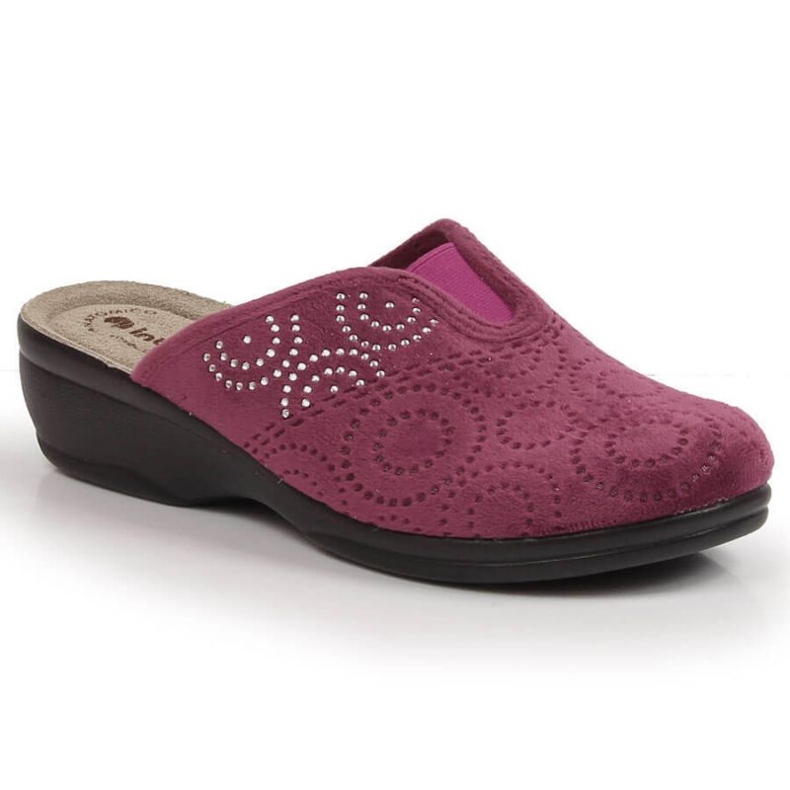 Chaussons confortables avec élastique Inblu ARC22 rouge 1