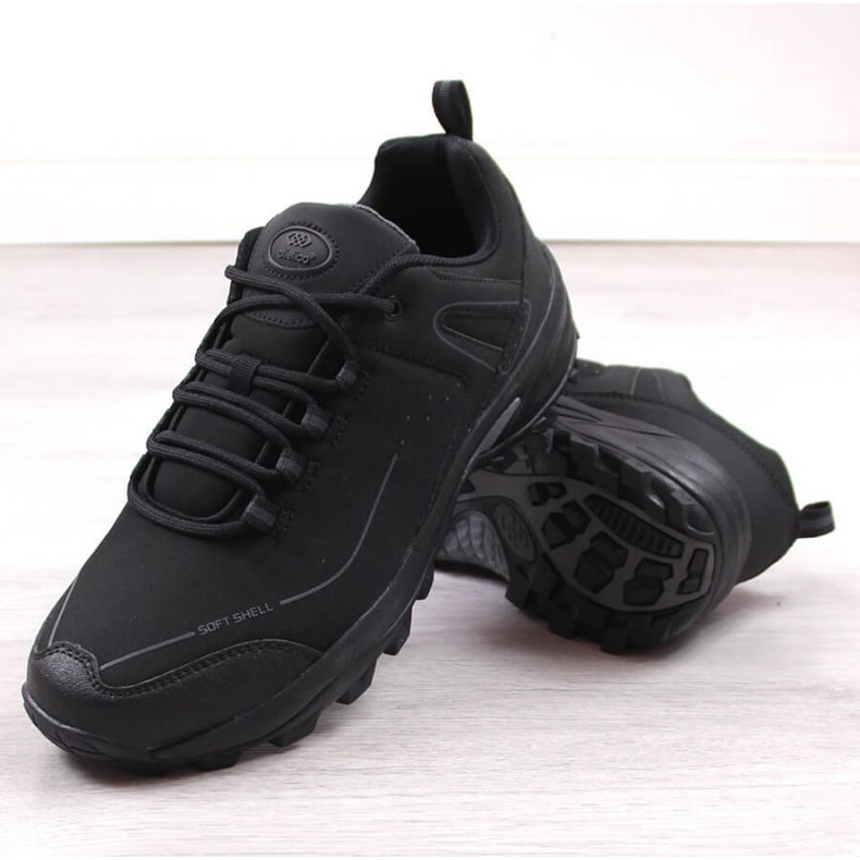 Atletico M ATC413A chaussures de sport de trekking imperméables le noir 2 Atletico M ATC413A chaussures de sport de trekking imperméables le noir 2