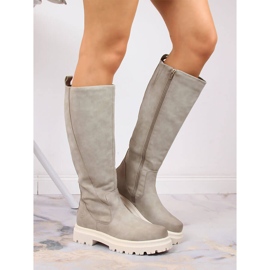Bottes isolées confortables Bugatti W INT1805 beige multicolore 3