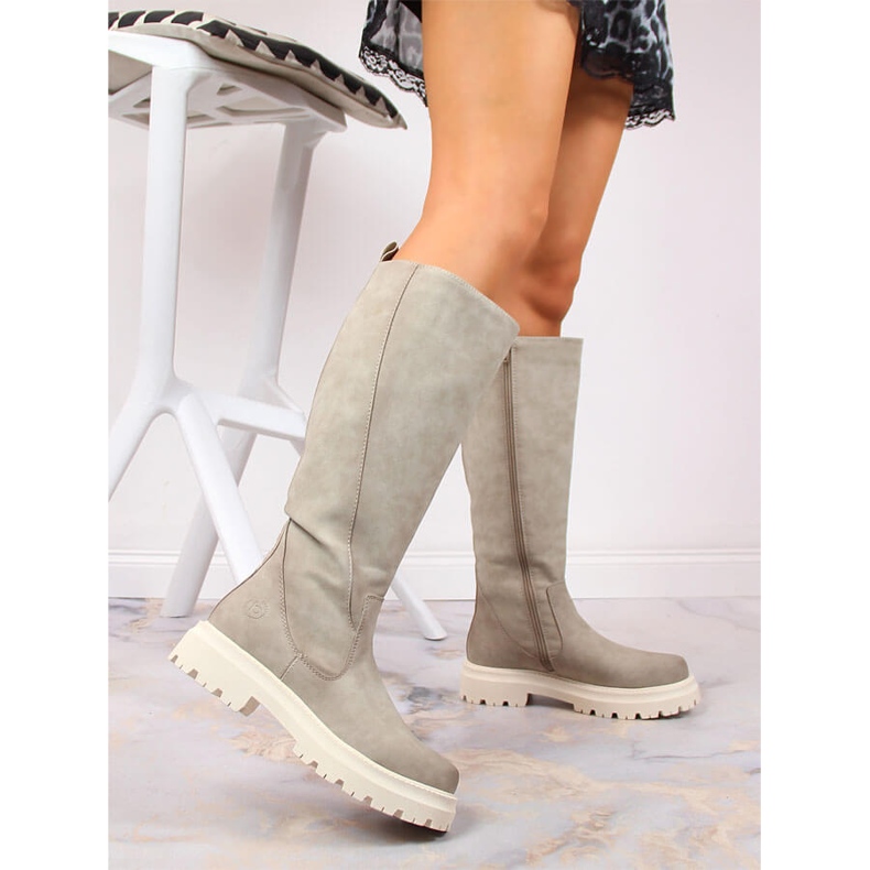 Bottes isolées confortables Bugatti W INT1805 beige multicolore 2