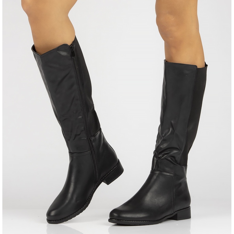Bottes isolées avec bandes élastiques Filippo W PAW399 noir 2