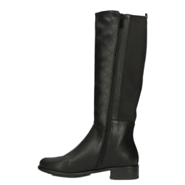 Bottes isolées avec bandes élastiques Filippo W PAW399 noir 1
