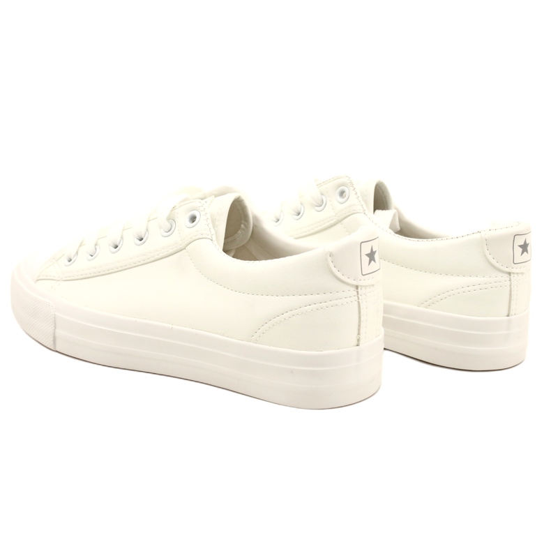 News Baskets Femme Blanc 21SP02-1200 blanche 8