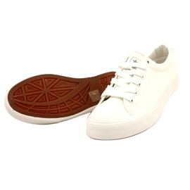 News Baskets Femme Blanc 21SP02-1200 blanche 7