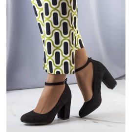 PA1 Escarpins noirs à ceinture Norrie le noir 1 PA1 Escarpins noirs à ceinture Norrie le noir 1