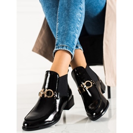 W. Potocki Élégantes bottes Slip-on Potocki le noir 1