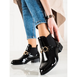 W. Potocki Élégantes bottes Slip-on Potocki le noir 2