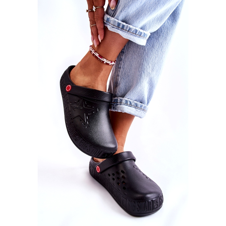 Chaussons Légers Femme Kroks Big Star II275001 Noir 5