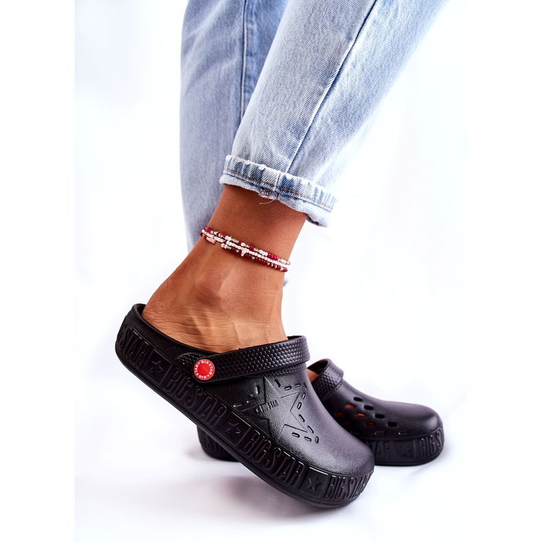 Chaussons Légers Femme Kroks Big Star II275001 Noir 1