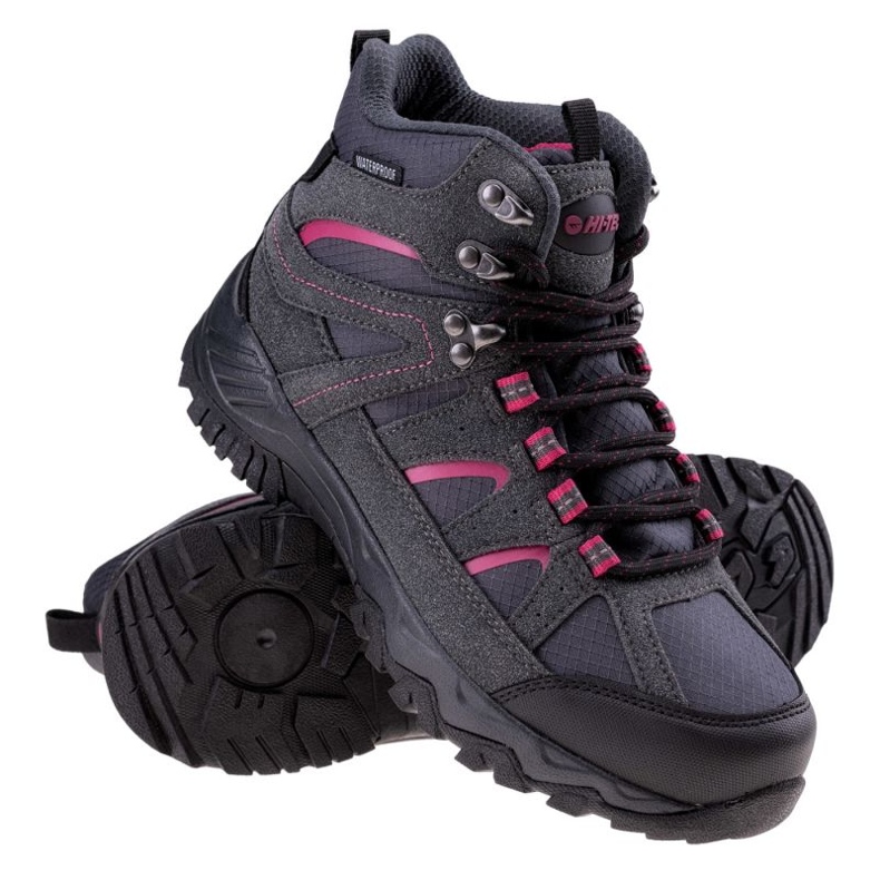 Chaussures Hi-Tec Ostan Mid Wp 92800442426 gris 1