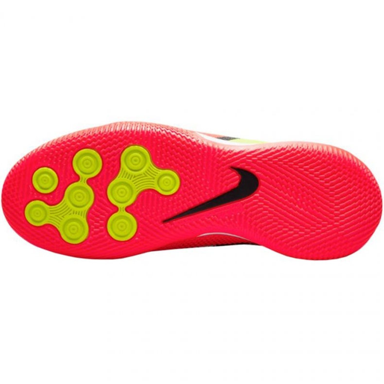 Chaussures d'intérieur Nike Phantom GT2 Academy Df Ic Jr DC0815-167 blanche rouge 1